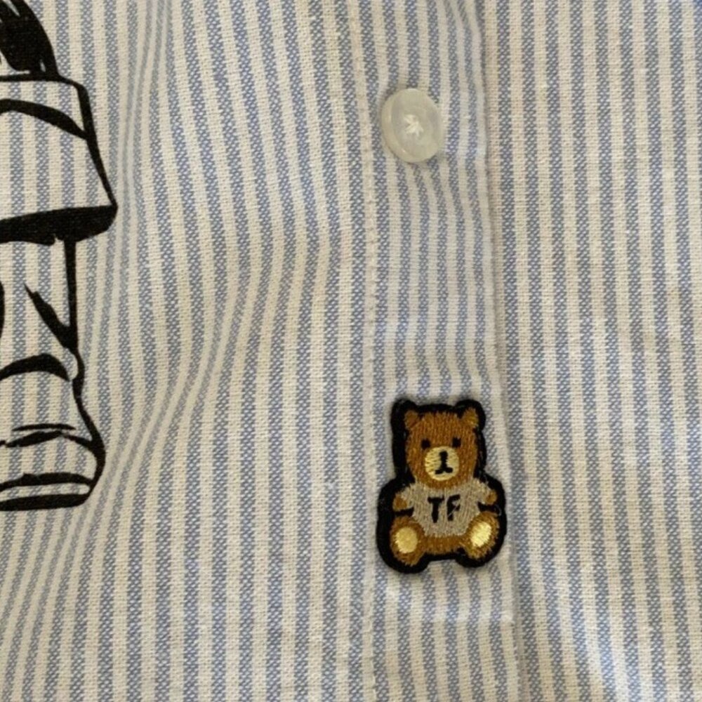 Men's Teddy Fresh x Marvel button up shirt sz. XL - Picture 6 of 7